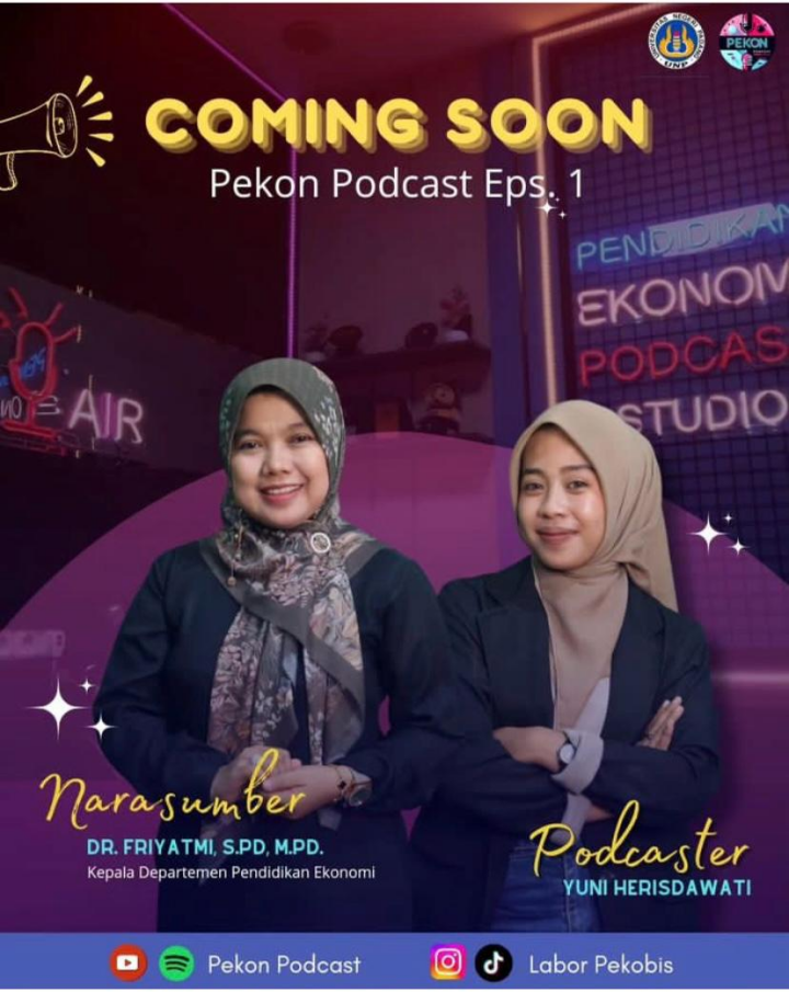 EPISODE BARU PODCAST DEPARTEMEN PENDIDIKAN EKONOMI